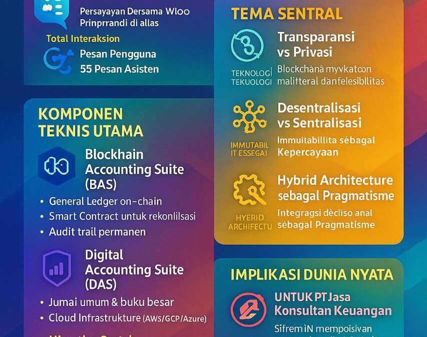 ANALISIS MENDALAM MAKNA & FILOSOFI SOFTWARE AKUNTANSI BLOCKCHAIN DIGITAL BY PT JASA KONSULTAN KEUANGAN