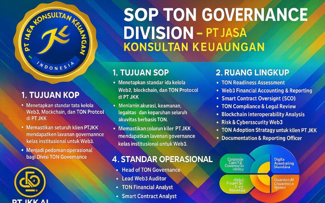 SOP TON GOVERNANCE DIVISION – PT JASA KONSULTAN KEUANGAN