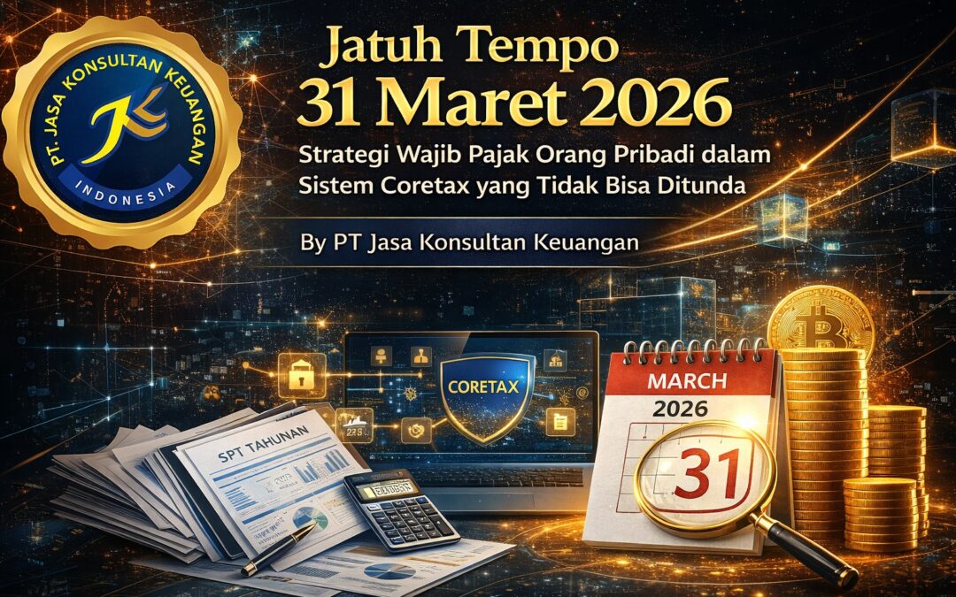 JATUH TEMPO 31 MARET 2026: STRATEGI WAJIB PAJAK ORANG PRIBADI DALAM SISTEM CORETAX YANG TIDAK BISA DITUNDA BY PT JASA KONSULTAN KEUANGAN