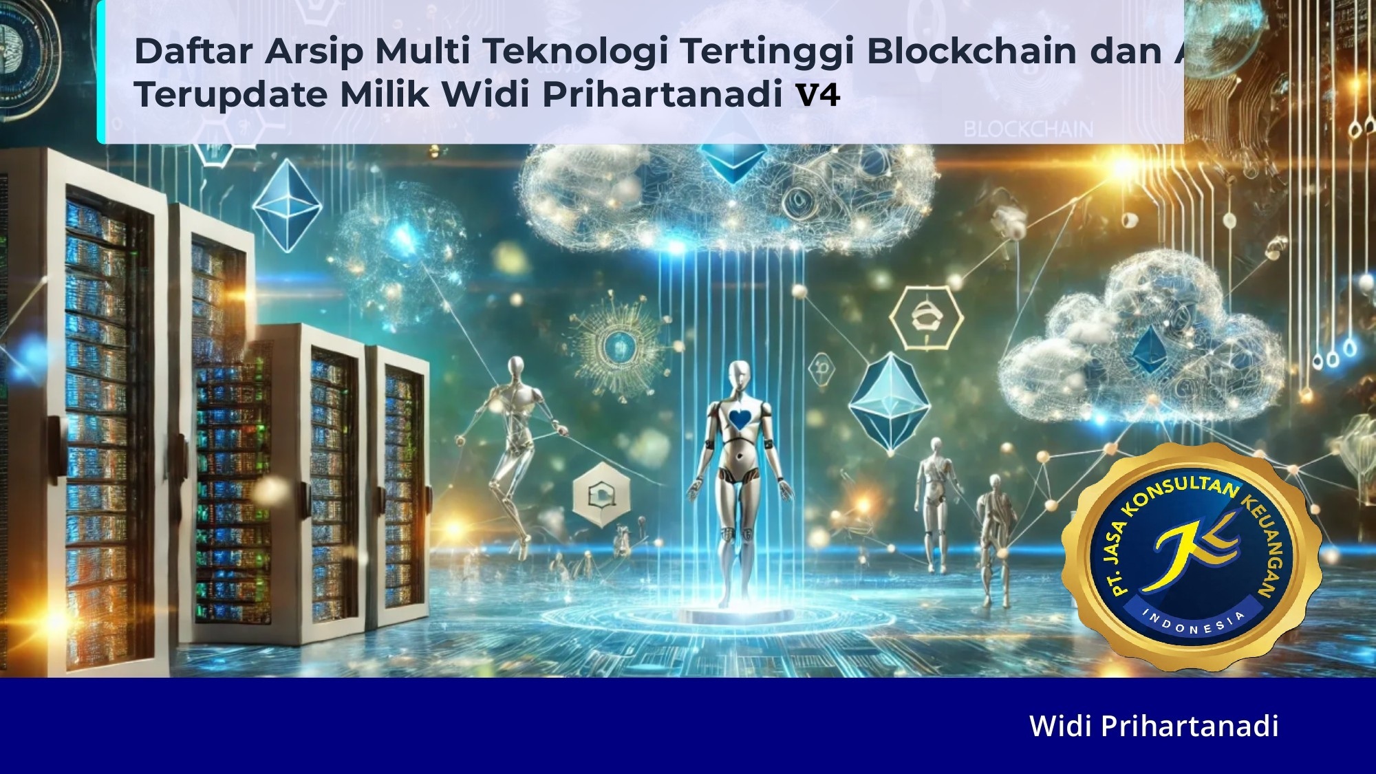 Daftar Arsip Multi Tehnologi Tertinggi Blockchain Dan Ai Terupdate Milik Widi Prihartanadi V4 Coretax, Ai, Dan Quantum Ledger: Arsitektur Financial Intelligence Otonom 2026 – Dari Accounting Service Menuju Sistem Keuangan Berdaulat Digital By Pt Jasa Konsultan Keuangan Arsitek Sistem: Widi Prihartanadi
